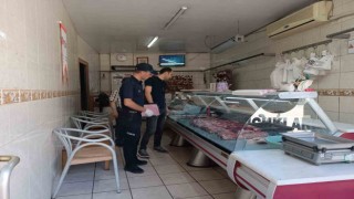 Sandıklıda kasap dükkanlarına yönelik zabıta denetimi