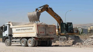 Şanlıurfada asfaltlama öncesi altyapı çalışmaları tamamlandı