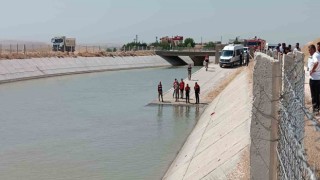 Şanlıurfada sulama kanalına giren çocuk hayatını kaybetti