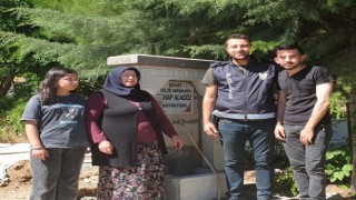 Şehit Polisin adını taşıyan hayrat onarıldı