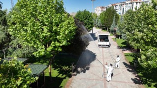 Selçukluda haşere ilaçlaması sürüyor
