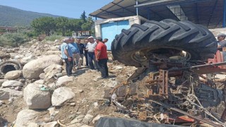 Selin vurduğu Çine Akçovada çalışma başlatıldı