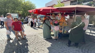 Sıcak havayı gören ‘sifon limonataya koşuyor