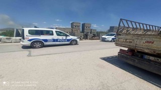 Sincan Sanayi Bölgesinde korkutan yangın