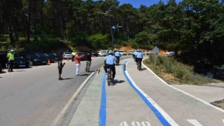 Sinopta bisikletli polis timleri göreve başladı