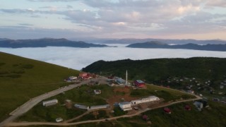 Sis Dağından sis denizi manzaraları