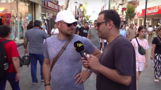 Sokak röportajında soruldu Gurbetçilerden 1000 Euro alınsın mı?
