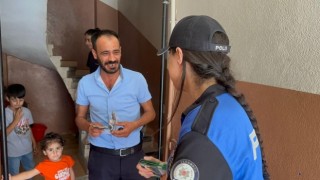 Sultanbeylide polisler hırsızlık olaylarına karşı vatandaşları uyarıyor