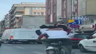 Sultangazide duyarsız babanın tehlikeli yolculuğu