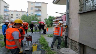 Talasta Karot Alınıyor, Riskli Yapılar Tespit Ediliyor