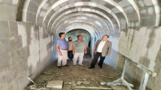 Talasta tarihi sarnıç gün yüzüne çıkartılıyor