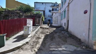Tarihi ‘Sarayatik Sokak yenileniyor