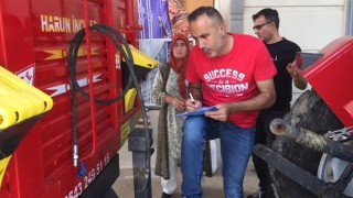 Tarım ve sulama makineleri kontrol ediliyor