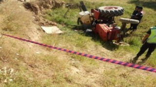 Tarladan dönen çiftçi evine 300 metre kala kazada öldü