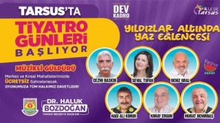 Tarsusta tiyatro günleri başlıyor