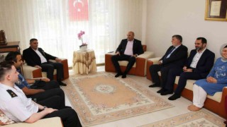 Tavşanlı protokolünden15 Temmuz Gazisi Ali Karayiğite ziyaret
