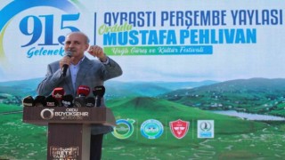 TBMM Başkanı Kurtulmuş, 915inci Güreş Festivaline katıldı