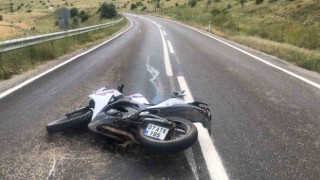 Tırla çarpışan motosiklet sürücüsü öldü