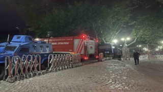 Topkapı Sarayındaki tarihi restoranda yangın