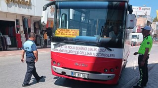 Toplu Taşıma Araçlarında Klima ve Temizlik Denetimi Gerçekleştirildi