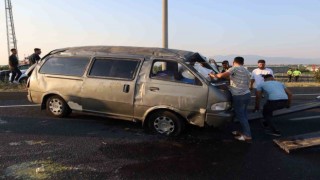 Turgutluda trafik kazası: 7 yaralı