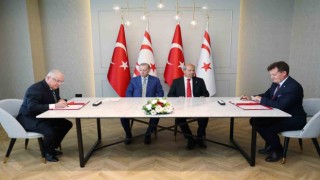 Türkiye ile KKTC arasında iki anlaşma imzalandı