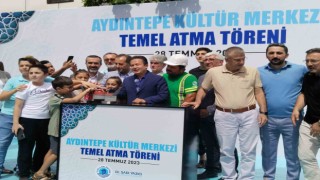 Tuzlada Aydıntepe Kültür Merkezinin temeli atıldı