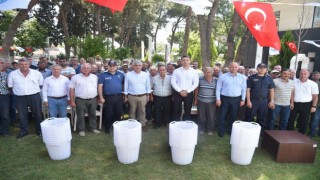 Ücretsiz sepet dağıtımı Saruhanlıdan başladı