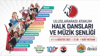 Uluslararası halk dansları toplulukları Atakumda buluşacak