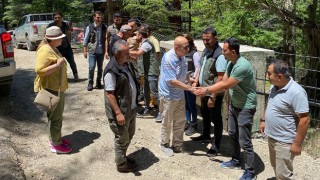 Üniversite hocalarından Orman İşletme Müdürlüğüne ziyaret