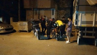 Uygulama noktasından kaçtı, kovalamaca sonucu yakalandı