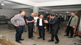 Vali Çiçekten Kayseri OSBye Ziyaret