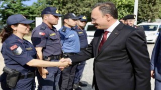 Vali Kızılkayadan uygulama noktalarına ziyaret