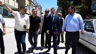 Vali Yılmaz, yıkım çalışmalarını yerinde inceledi