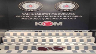 Vanda gümrük kaçağı malzemeler ele geçirildi