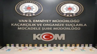 Vanda gümrük kaçağı malzemeler ele geçirildi