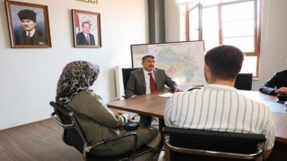 Vatandaşların taleplerini dinledi
