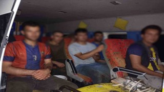 Yakalanan düzensiz göçmenlere 72 bin 50 lira idari para cezası verildi
