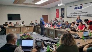 Yalova AFADdan masa başı orman yangını tatbikatı