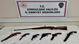 Yasadışı silah ticaretine polis baskını