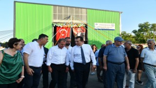 Yenişehirde atık ayrıştırma tesisi açıldı, çevreci halk kart projesi başladı