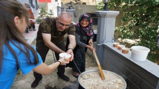 Yeşilyurtta aşure etkinliği