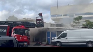 Zeytinburnunda korkutan yangın