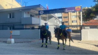 Zonguldakta atlı jandarma timi görevine başladı