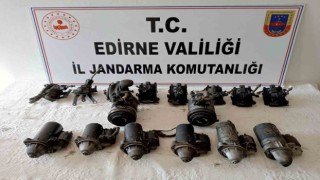 100 Bin liralık araç şarj dinamosu ele geçirildi