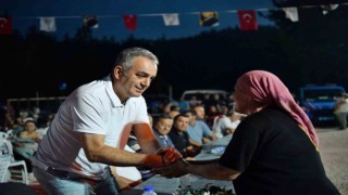 18. Alim Pınarı Yayla Şenliklerine katılan ilk başkan Semih Esen oldu