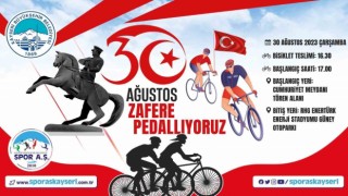 30 Ağustos için ‘Zafere Pedallıyoruz etkinliği düzenlenecek