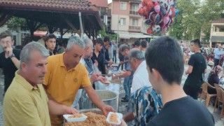 Abdipaşada Keşkek Festivali renkli görüntülere sahne oldu
