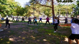 Açık havada spor keyfi