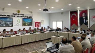 Adana Orman Bölge Müdürlüğünde çalışmalar değerlendirildi